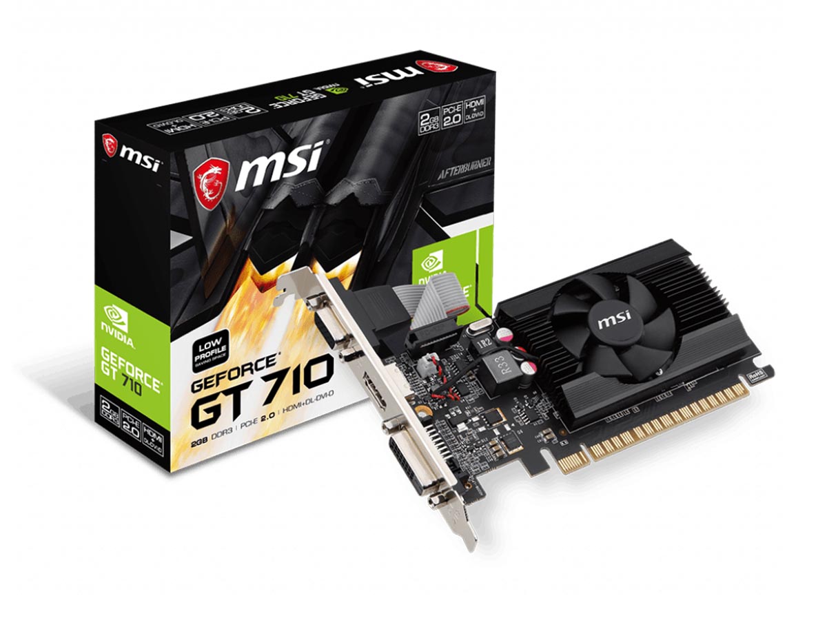 Nvidia geforce gt710 2gb ddr3 64bit pci-2.0